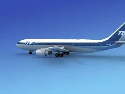 Airbus A-300 TEA 3D model