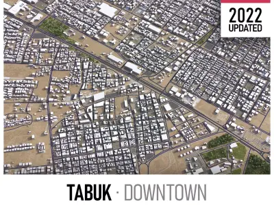 Tabuk Low-poly 3D model