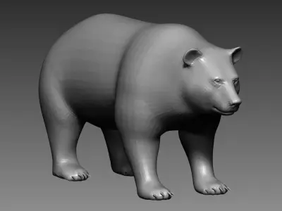 Big Animal Pack for Zbrush 3D model