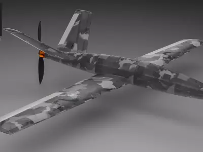 3D printable RC Drone FPVX 3D print model