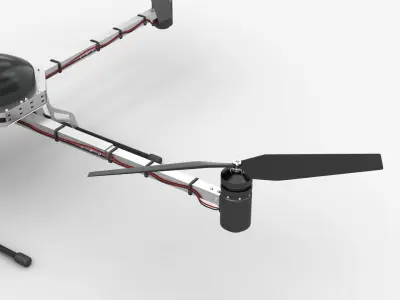 Generic Quadcopter Drone 2 3D model