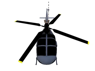 Lowpoly Westland Scout Low-poly 3D model
