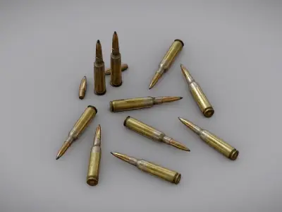 Swedish Cartridge 3D model