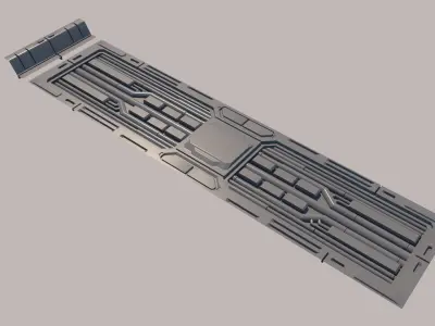 Sci-Fi Panel SET 3D model