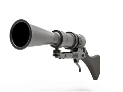 Jawa ion pistol from Star Wars 3D model