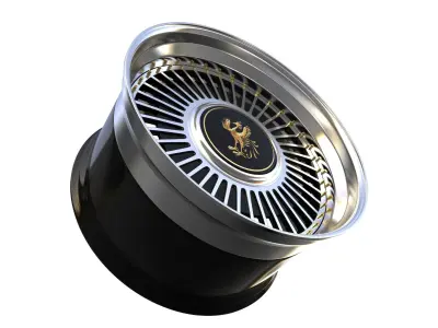 Toyota Century custom Wheel 3D model