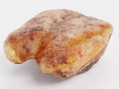 -Duck Breasts- Low-poly 3D model