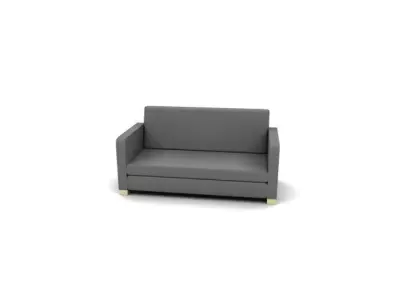 Office-Couch seater sofa Free 3D model