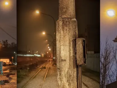 Old street light 05 Free 3D model