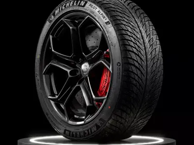 MICHELIN Pilot Alpin 5 235 45 R18 98V 3D model