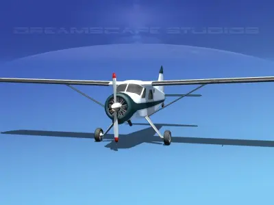 Dehaviland DH-2 Beaver SL10 3D model