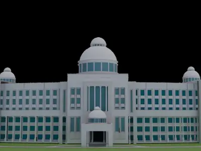 Kuniya Group of Institutions Free 3D model