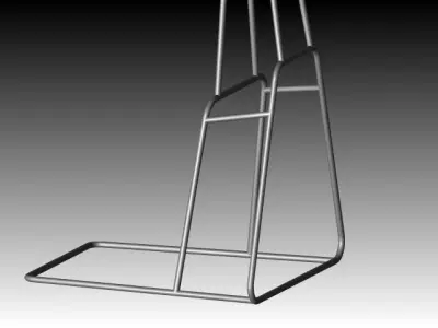 BAJA frame Free 3D model