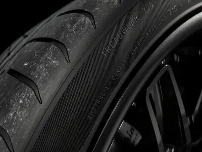 Pirelli P ZERO 355 25 ZR21 107Y Lambo Rear 3D model
