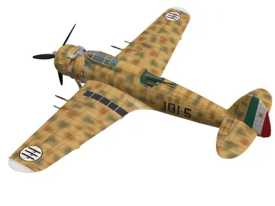 breda ba65 A80 3D model