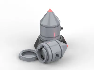  Exoscalpel - Star Trek - Commercial - Printable 3d model - STL 3D print model