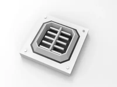 scifi or spaceship manhole 3D print model purchase