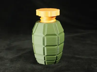 Grenade Storage Container Nade Frag 3D print model