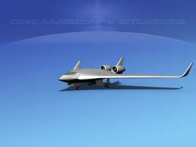 Dreamscape AC-121 Bare Metal 3D model