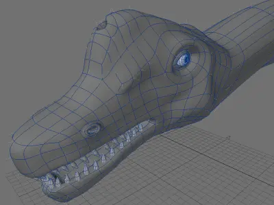 Brachiosaurus Dinosaur 3D model