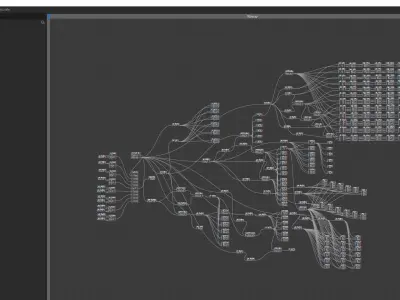 Futuristic Weapon Rig Free 3D model
