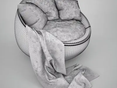 Comfortable chair Free 3D model purchase