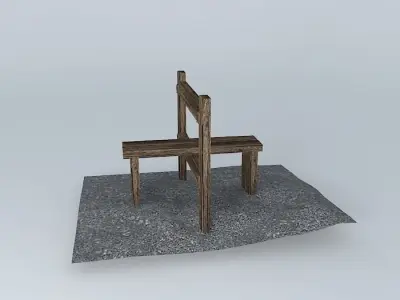 Eco Rail Track Old Split Sleeper StyleDummy Free 3D model