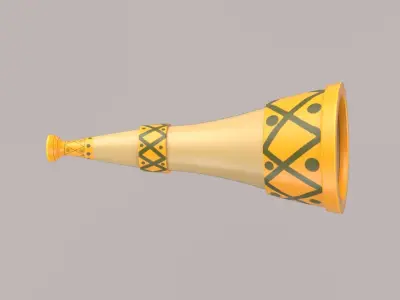 stylized honk Low-poly 3D model