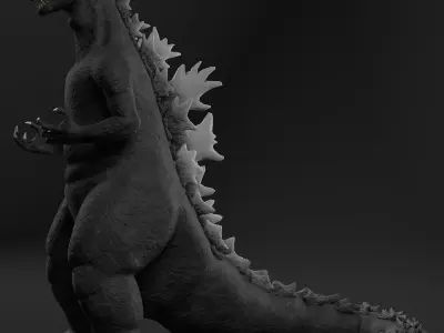 Godzilla 1954 3D model