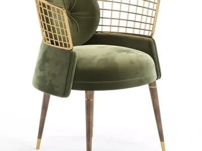 Frida Dinig Chair By Mezzo Collection Free low-poly 3D model