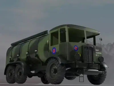 British Airfield Vehicle 3D model