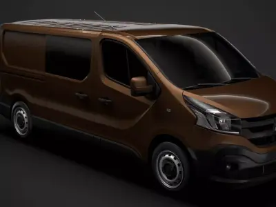 Mitsubishi Express Combi LWB 2020 3D model