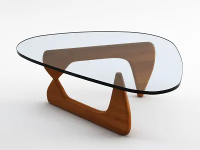 Noguchi Coffe Table 3D model