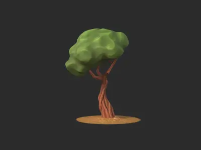 Stylized Tree V2 3D model