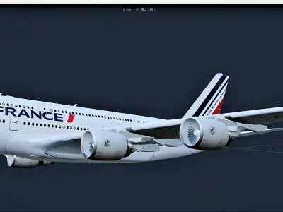 A 380 Free 3D model