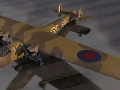 Bristol Bombay Mk-1 3D model