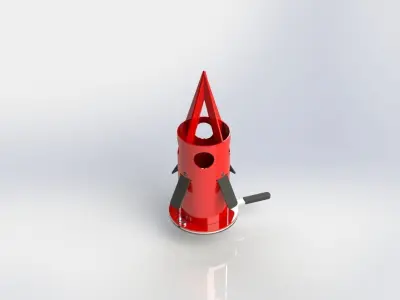 WG 0004 - FledBag big bag Dispenser Low-poly 3D model