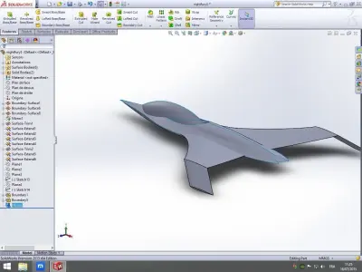 drone nightfury xSS 06 3D model