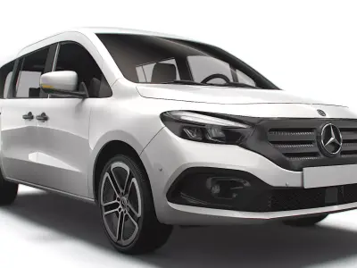 Mercedes Benz EQT LWB 2023 3D model