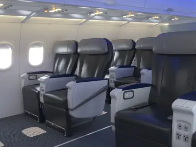 Airbus A 320 First Class 3D model