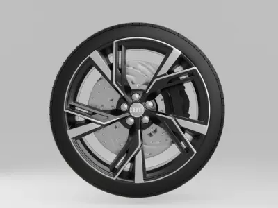 Audi RS6 Avant 2022 Wheel 3D model