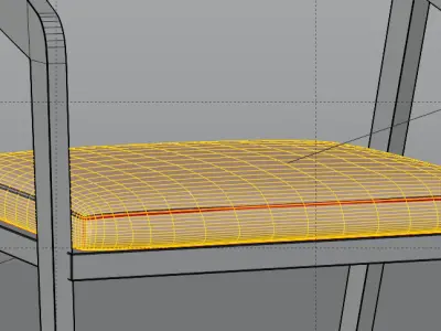 minimalist chair Free 3D model
