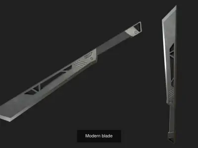 Modern melee weapon collection 