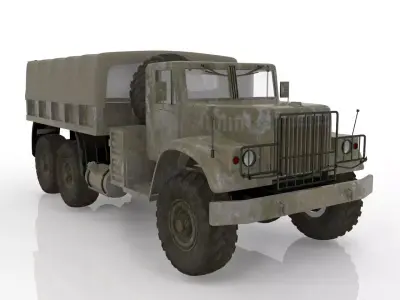 Kraz vehicle 3D model