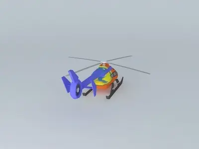 NEG Helicopter Free 3D model