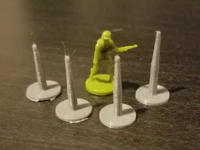 Stand for Miniature Aircraft V2 Free 3D print model