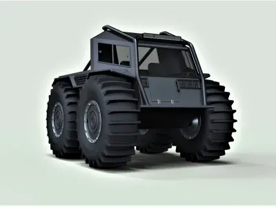 SHERP pickup 3D model