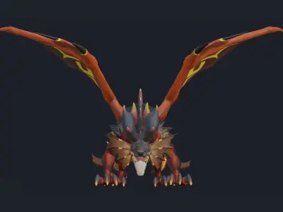 Boss  Monster - Elong Dragon 3D model