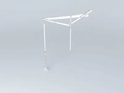 Wrap Around Porch Roof Cross Section Free 3D model