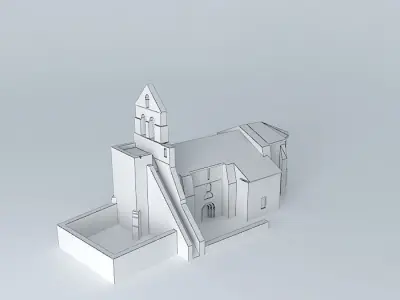 Romanian Church of Santa Maria de Retortillo Free 3D model